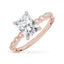 The Caroline Ring - Roséguld