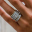 Die Marzia | Set aus 5 Ringen